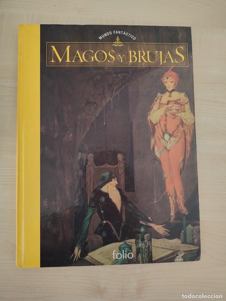 Libros de segunda mano: LIBRO MUNDO FANTASTICO MAGOS Y BRUJAS (Ediciones Folio, 2002)