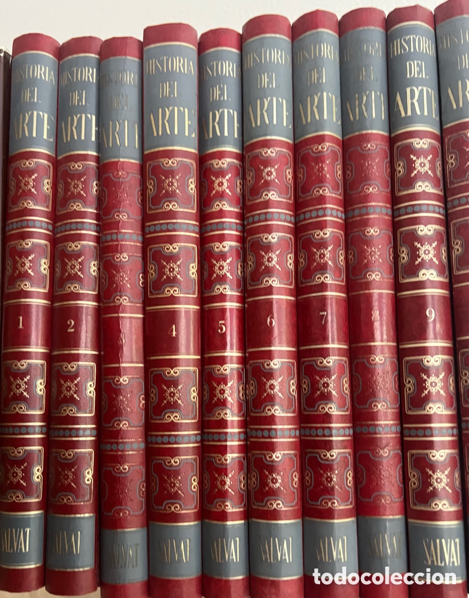 Libros de segunda mano: SALVAT. HISTORIA DEL ARTE 10 TOMOS - Foto 1