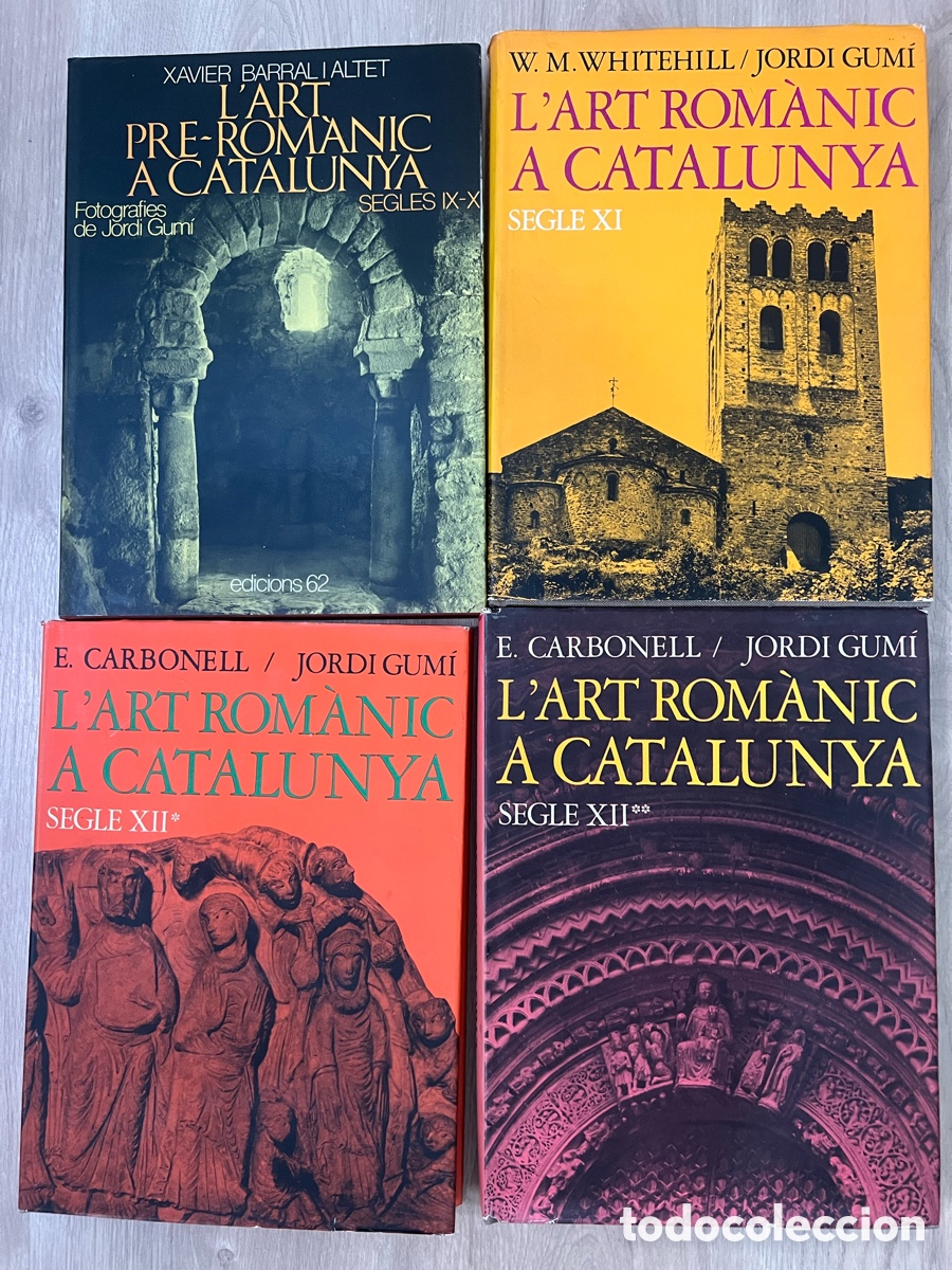 Libros de segunda mano: L&rsquo;art romanic a Catalunya. 4 volums. SIX-X-XI-XII
