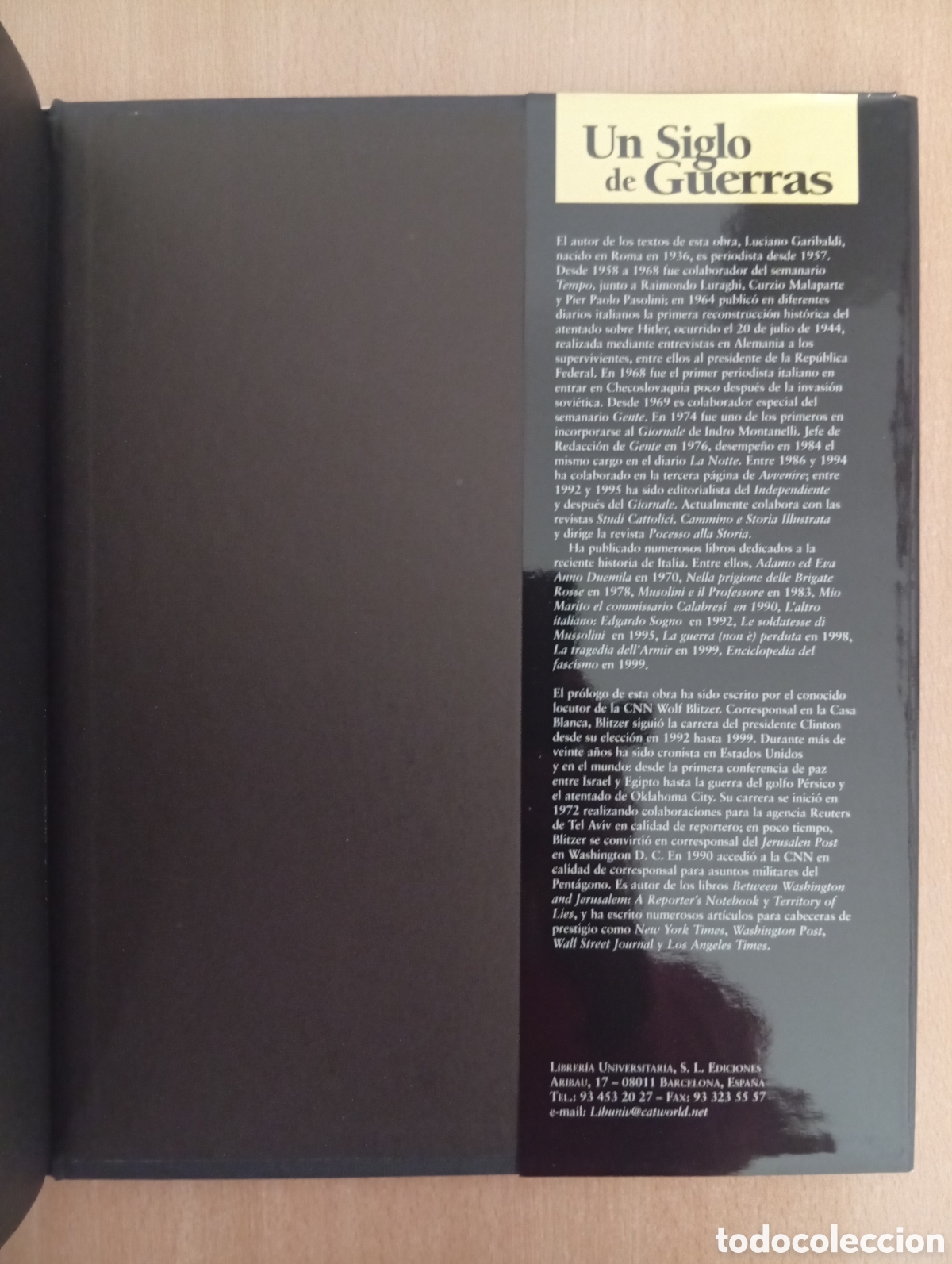 Libros de segunda mano: UN SIGLO DE GUERRAS. Luciano Garibaldi - Foto 9