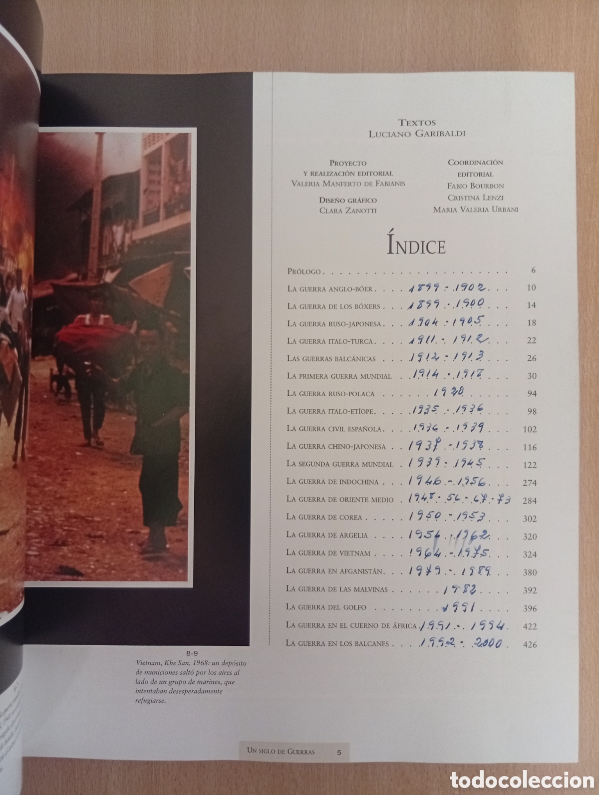 Libros de segunda mano: UN SIGLO DE GUERRAS. Luciano Garibaldi - Foto 10