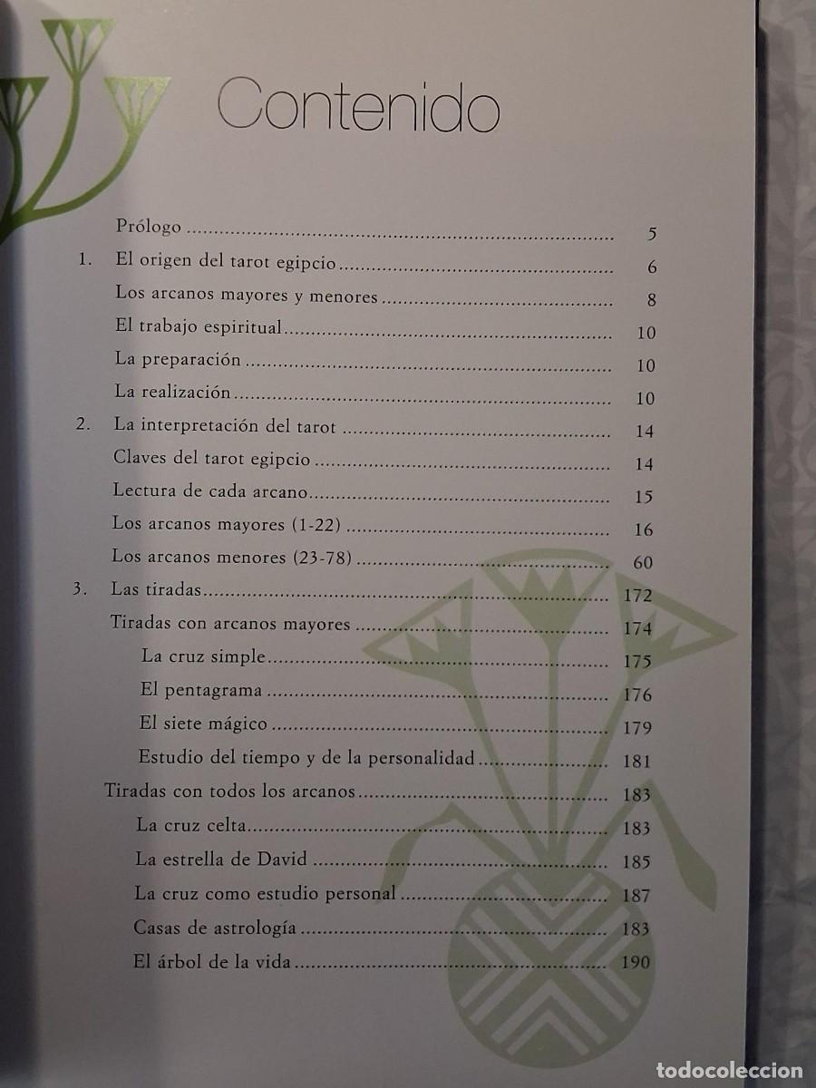 Libros de segunda mano: EL TAROT EGIPCIO / Marta Ram&iacute;rez. El enigma del antiguo Egipto. LIBSA - Foto 2