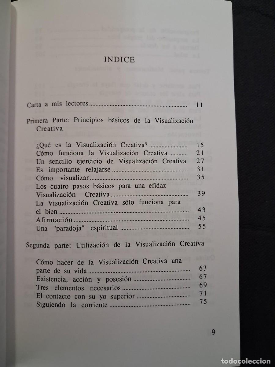 Libros de segunda mano: Visualizaci&oacute;n creativa. GAWAIN, Shakti. Editorial Sirio - Foto 3