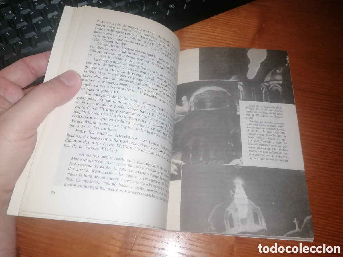 Libros de segunda mano: Libro: LAS APARICIONES DE EL ESCORIAL Salvador Freixedo - Foto 4