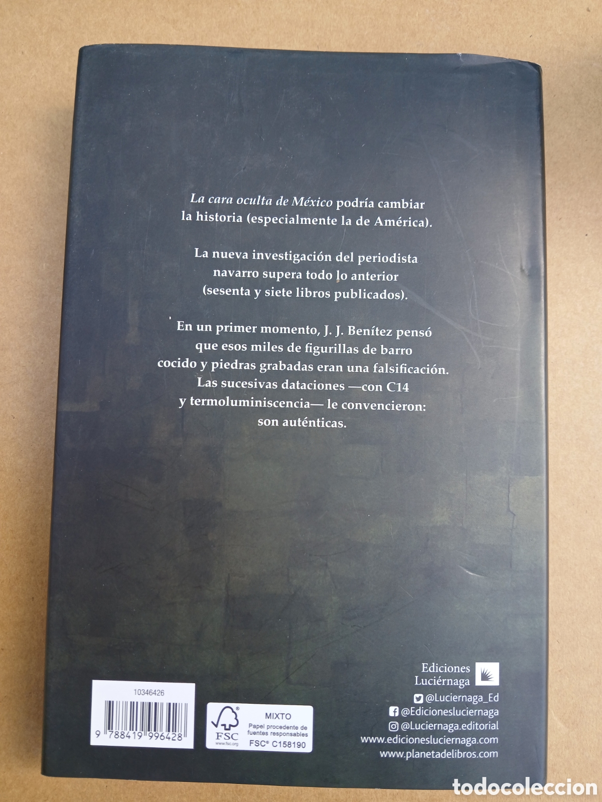 Libros de segunda mano: La cara oculta de M&eacute;xico. J J Ben&iacute;tez. - Foto 2