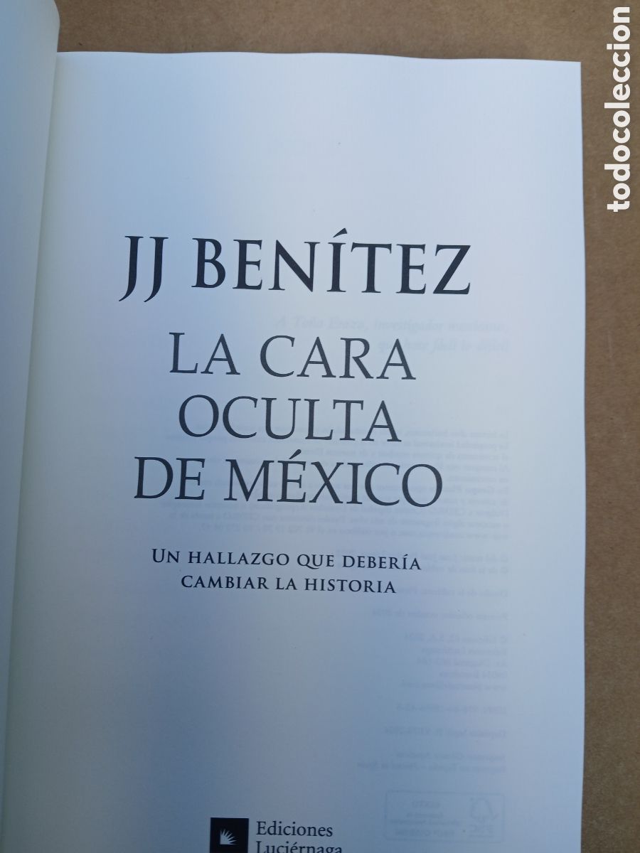Libros de segunda mano: La cara oculta de M&eacute;xico. J J Ben&iacute;tez. - Foto 3