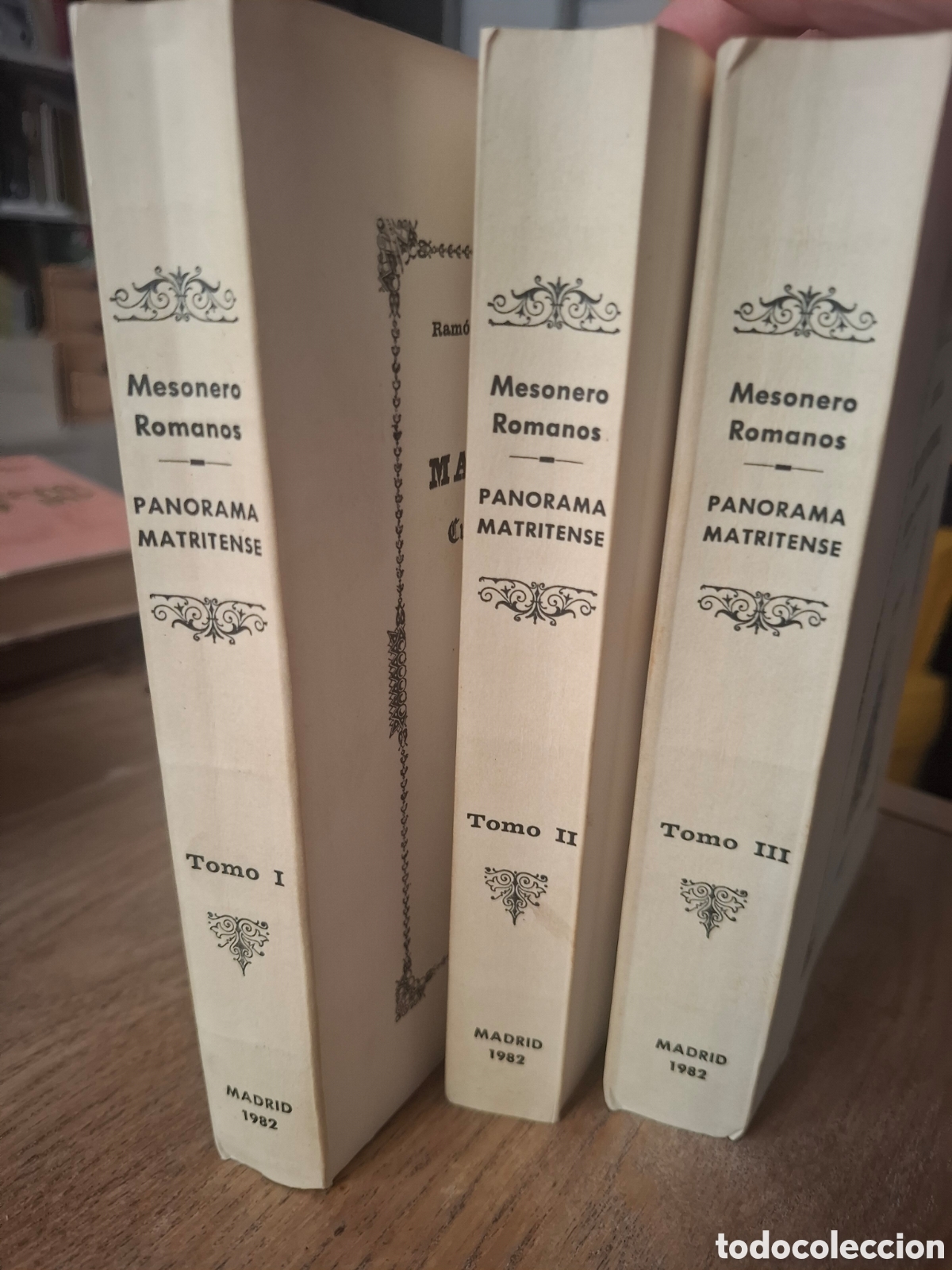 Libros de segunda mano: Libro: Panorama matritense, de Mesonero Romanos. 3 tomos. Facs&iacute;mil. - Foto 2