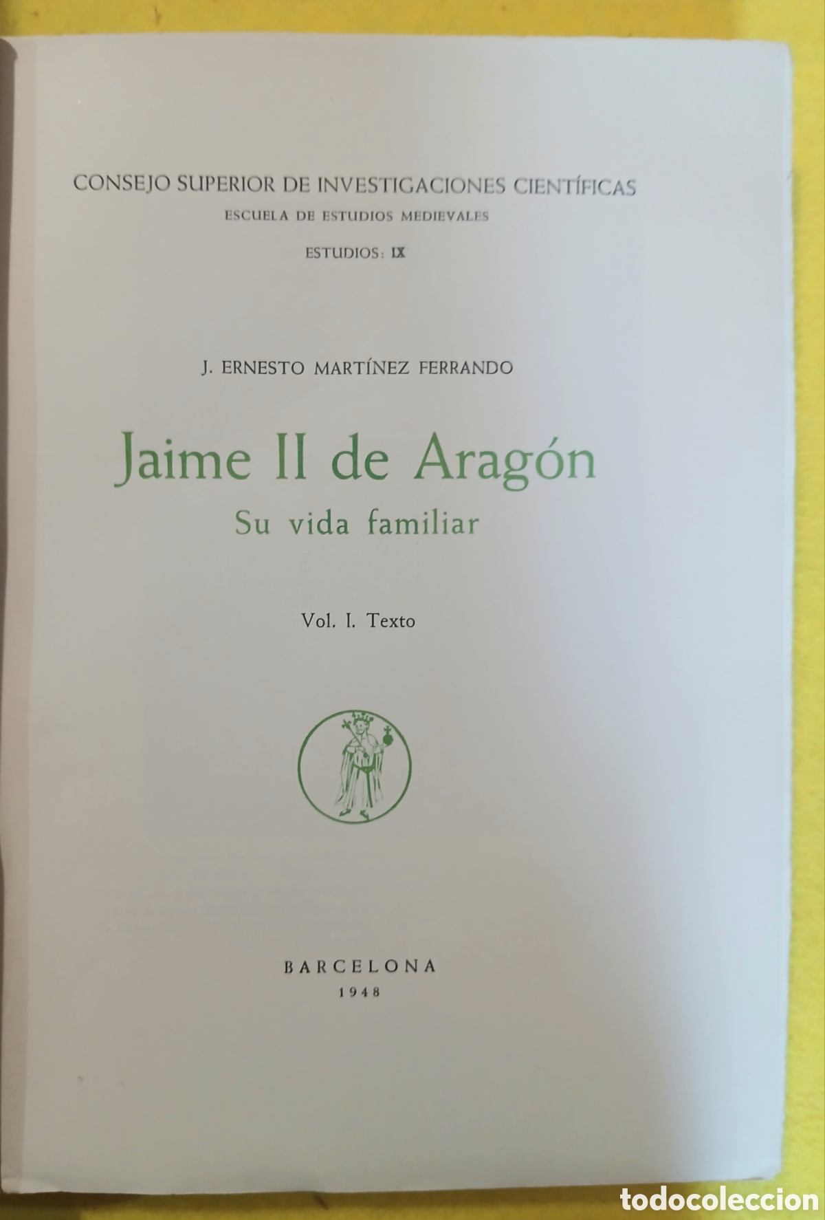 Libros de segunda mano: Jaime II de Arag&oacute;n, su vida familiar - Foto 3