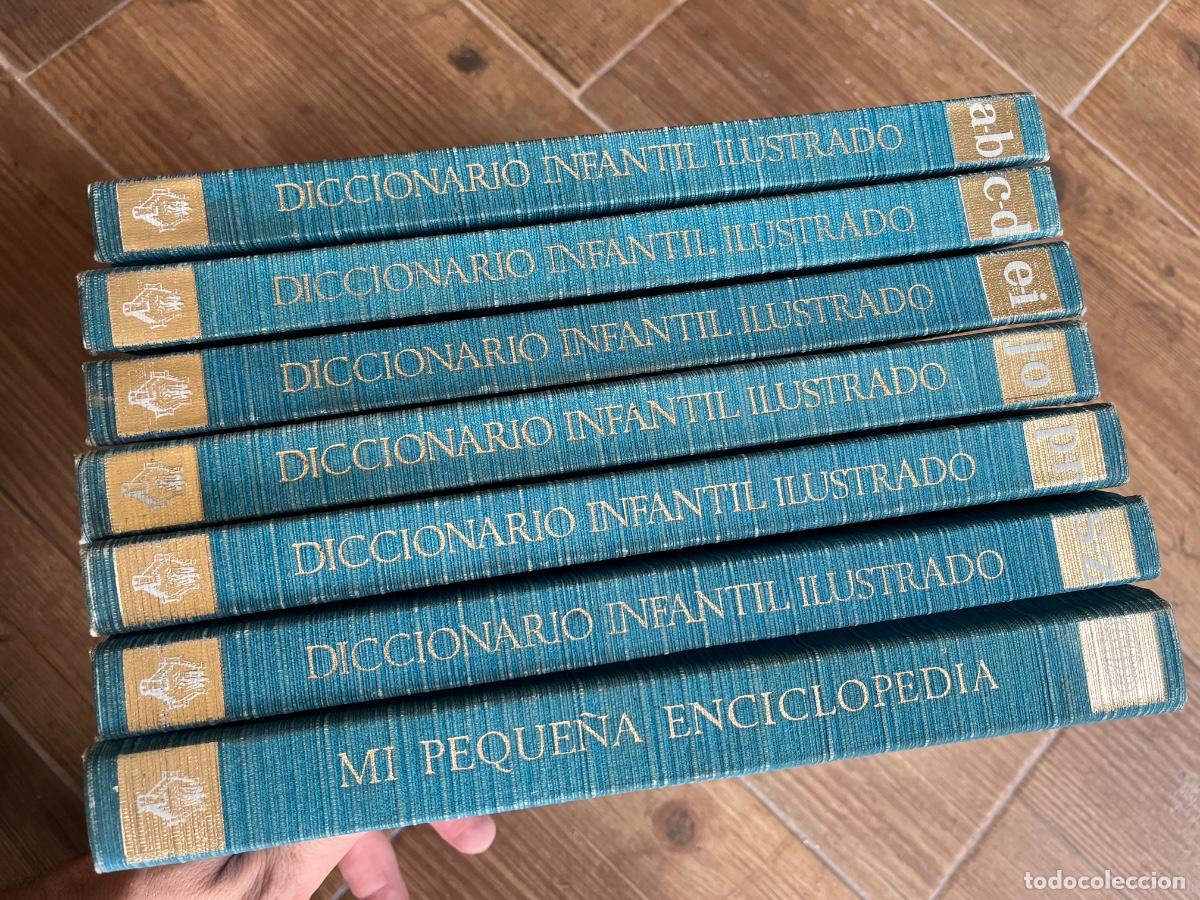 Libros de segunda mano: DICCIONARIO INFANTIL ILUSTRADO. PLAZA Y JANES + MI PRIMERA ENCICLOPEDIA - 7 tomos