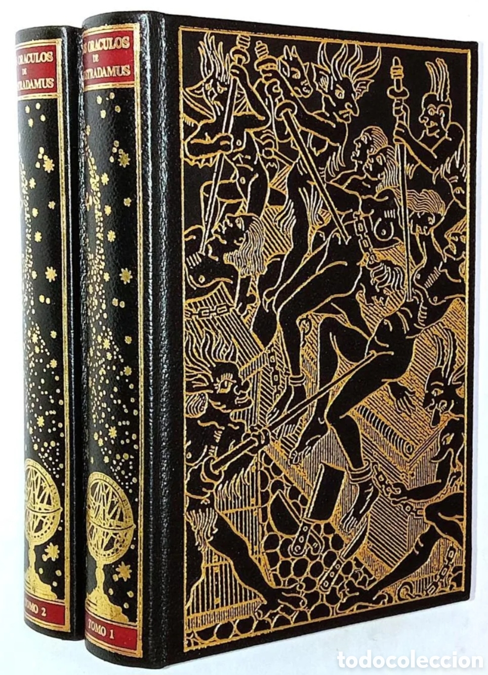 Libros de segunda mano: Los Or&aacute;culos de Nostradamus. 2 Tomos (completo). C&iacute;rculo del Bibli&oacute;filo