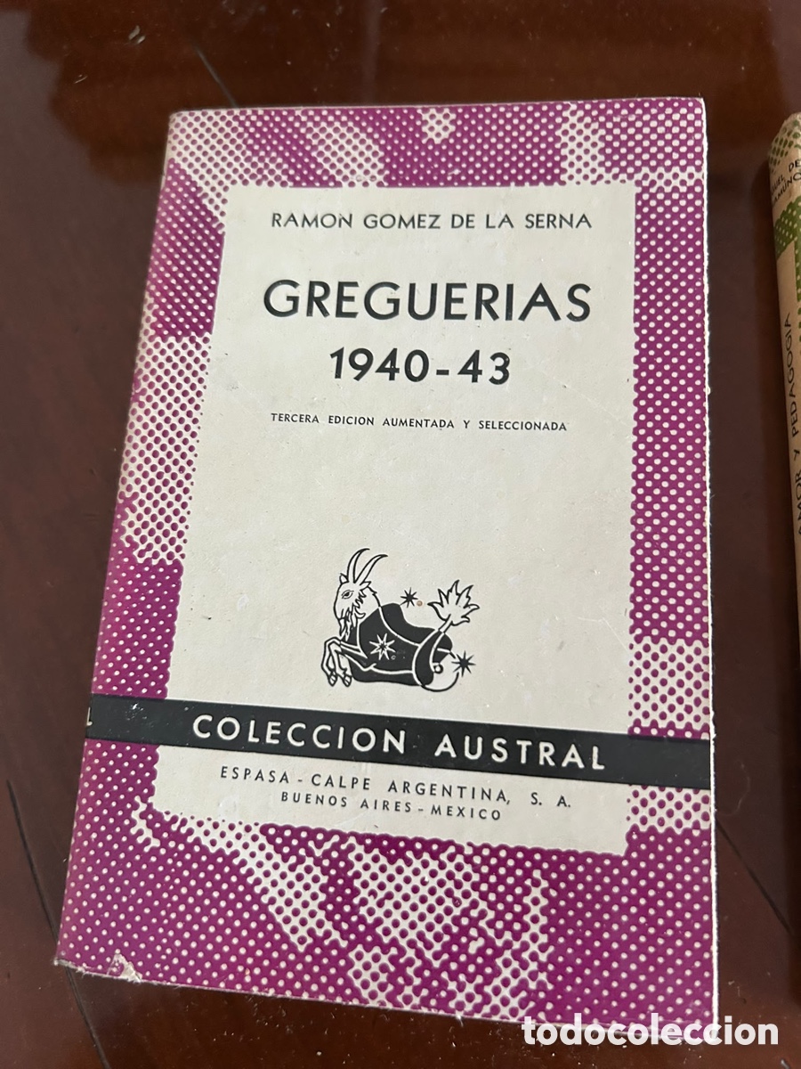 Libros de segunda mano: COLECCI&Oacute;N AUSTRAL. GREGUERIAS 1940-43