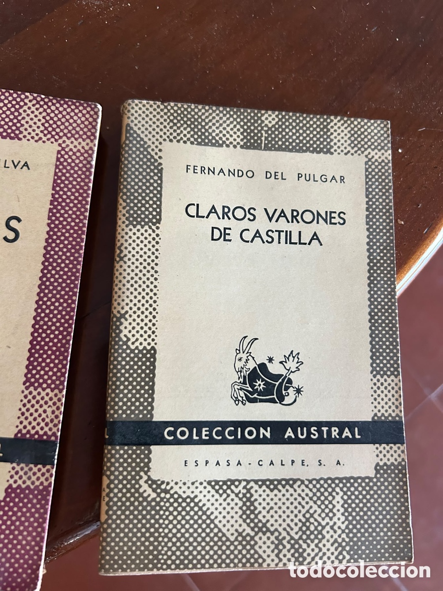Libros de segunda mano: COLECCI&Oacute;N AUSTRAL. CLAROS VARONES DE CASTILLA