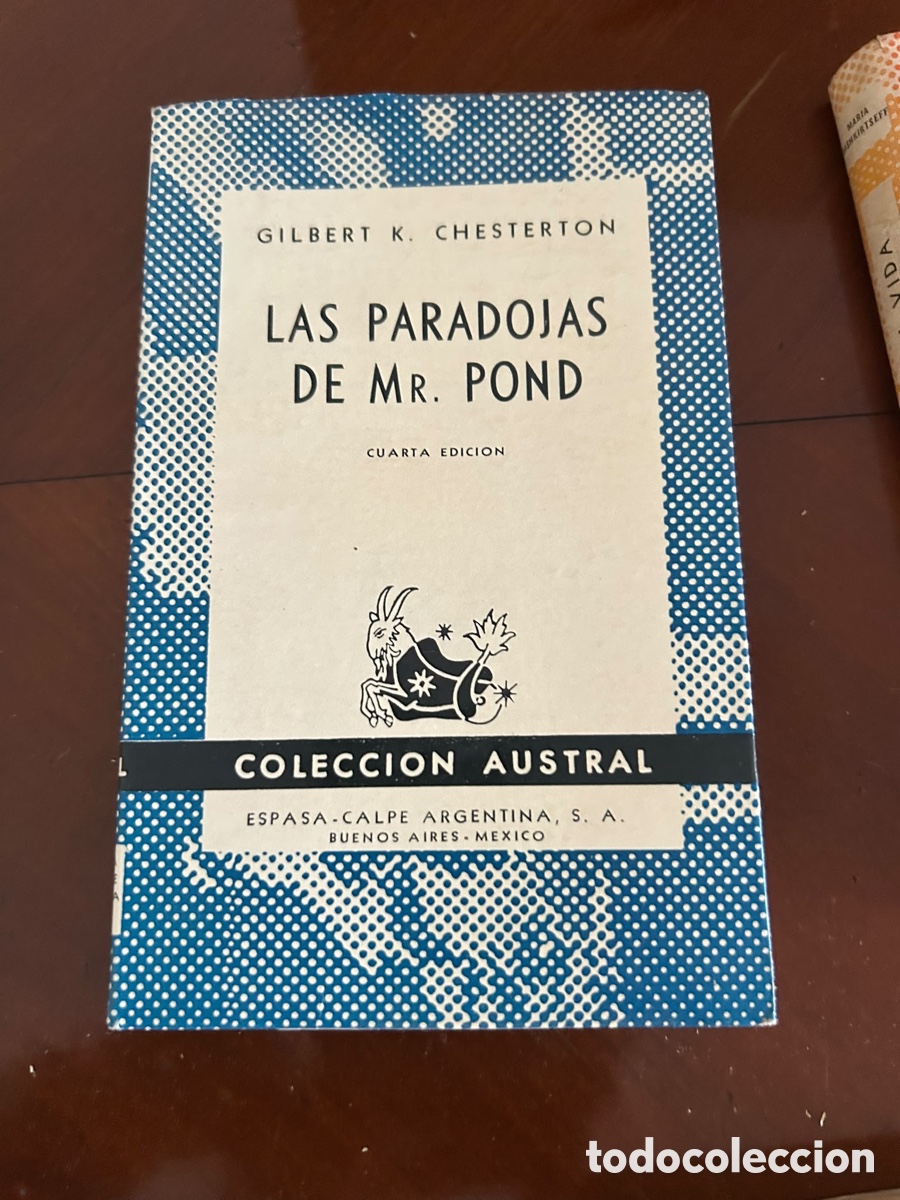 Libros de segunda mano: COLECCI&Oacute;N AUSTRAL. LAS PARADOJAS DE MR. POND.