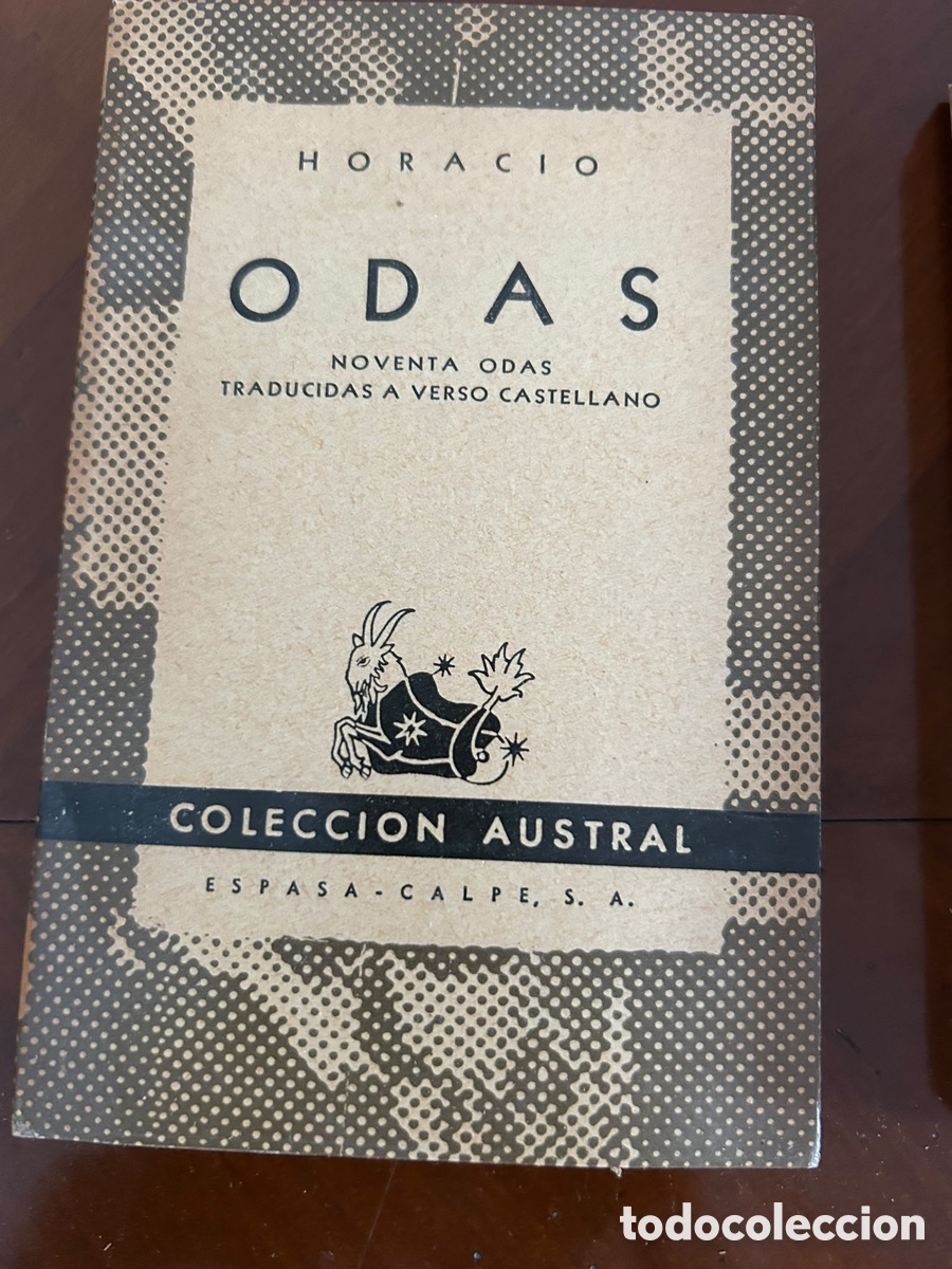 Libros de segunda mano: COLECCI&Oacute;N AUSTRAL. ODAS. HORACIO - Foto 1