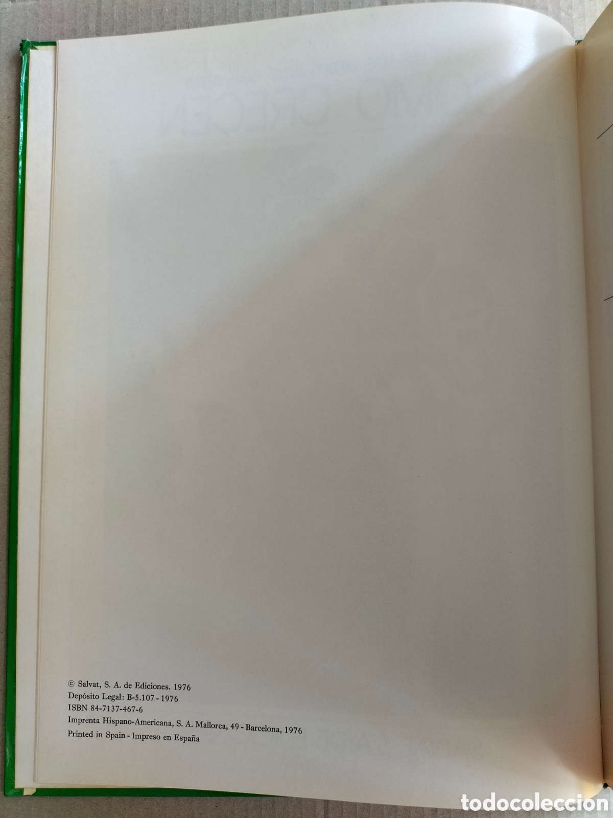Libros de segunda mano: Vida de los animales salvajes. C&oacute;mo crecen. Salvat de ediciones MG. Libro - Foto 4