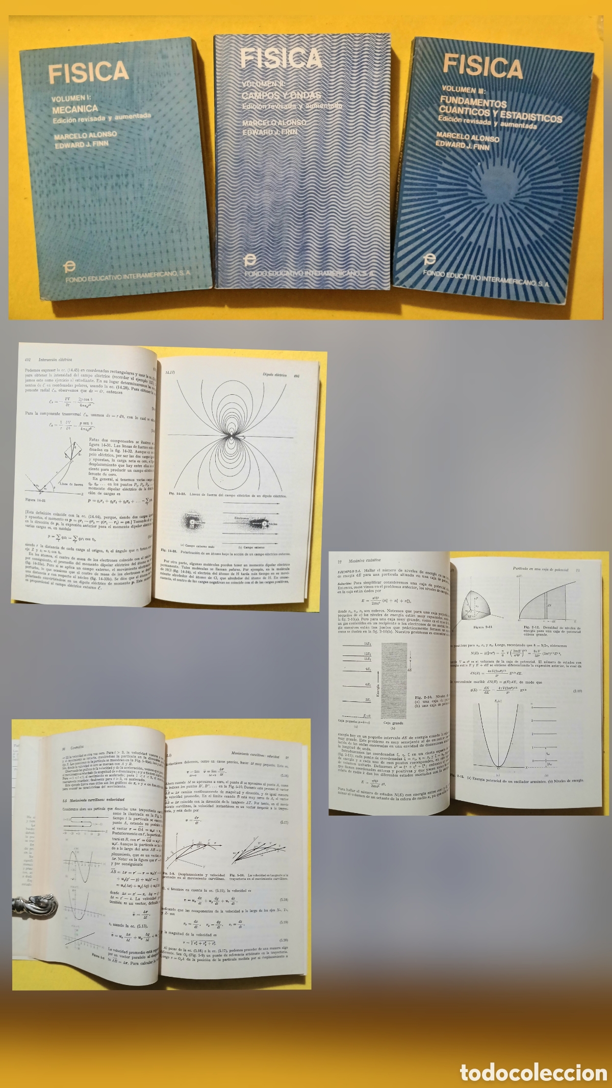 Libros de segunda mano: FISICA MARCELO ALONSO EDWARD J. FINN
