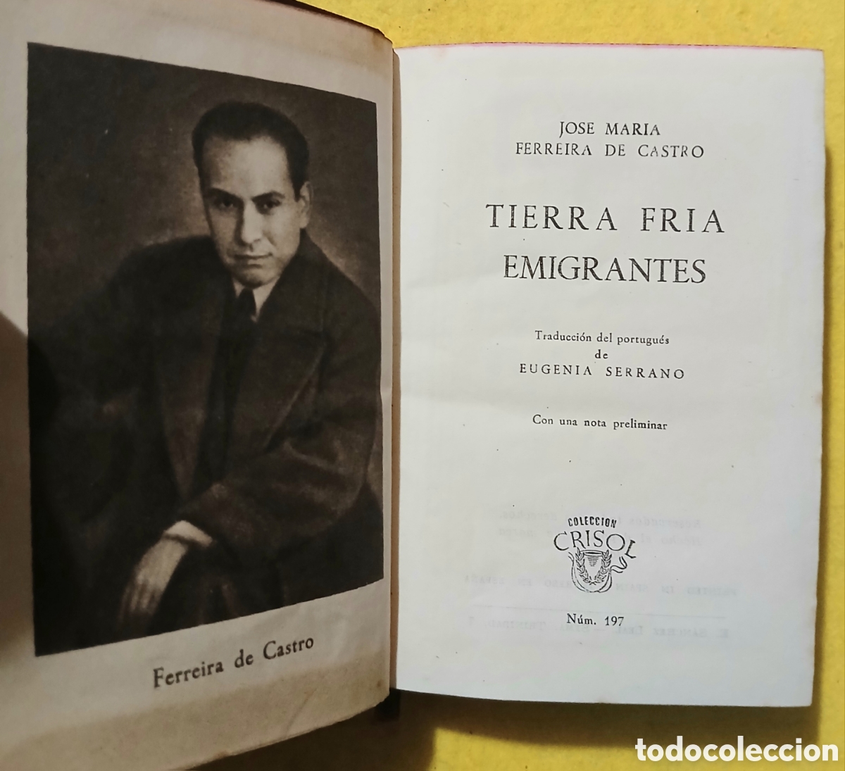 Libros de segunda mano: Tierra Fr&iacute;a Emigrantes - Foto 4