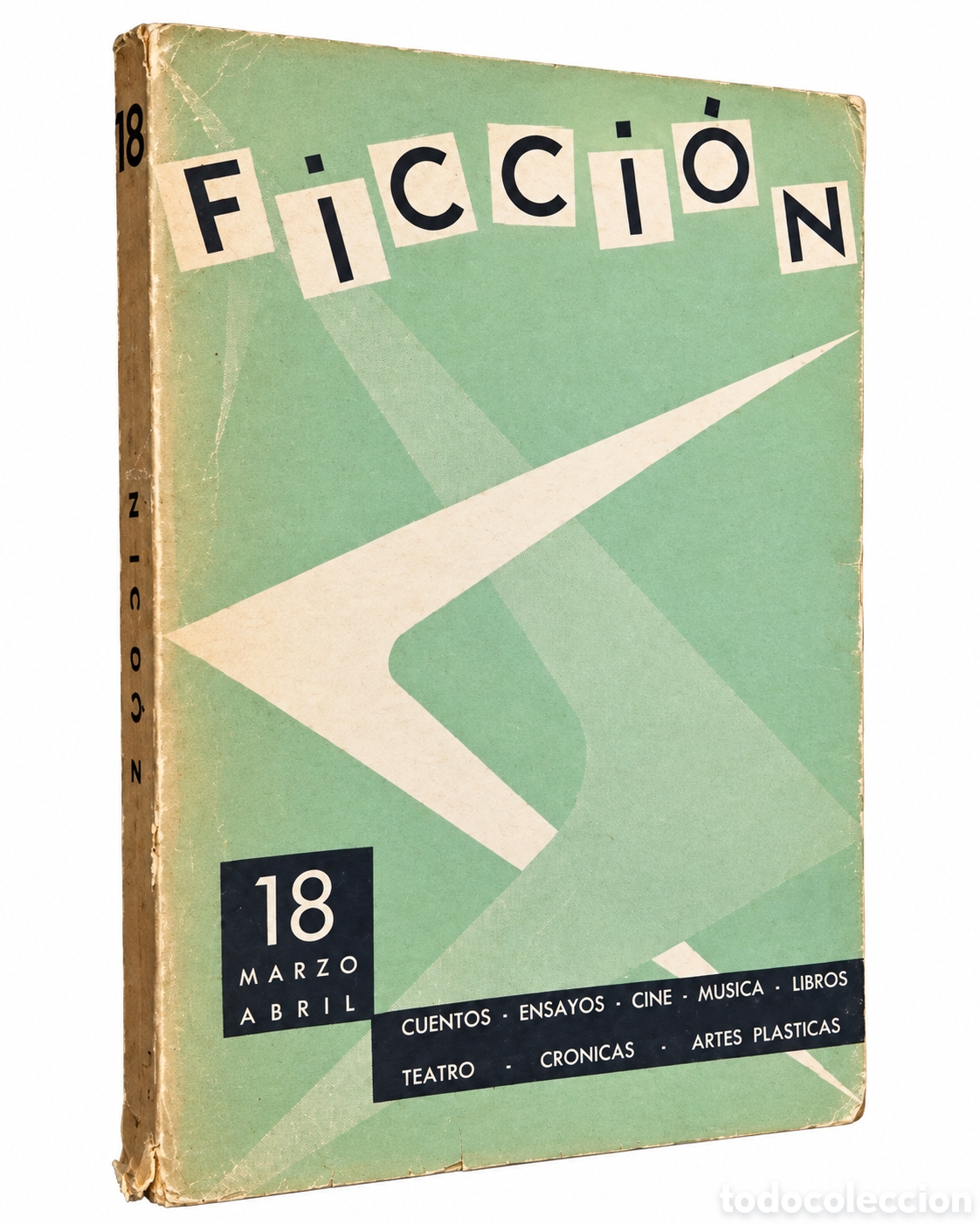 Libros de segunda mano: FICCI&Oacute;N N&ordm; 18. MARZO-ABRIL DE 1959 &ndash; LML