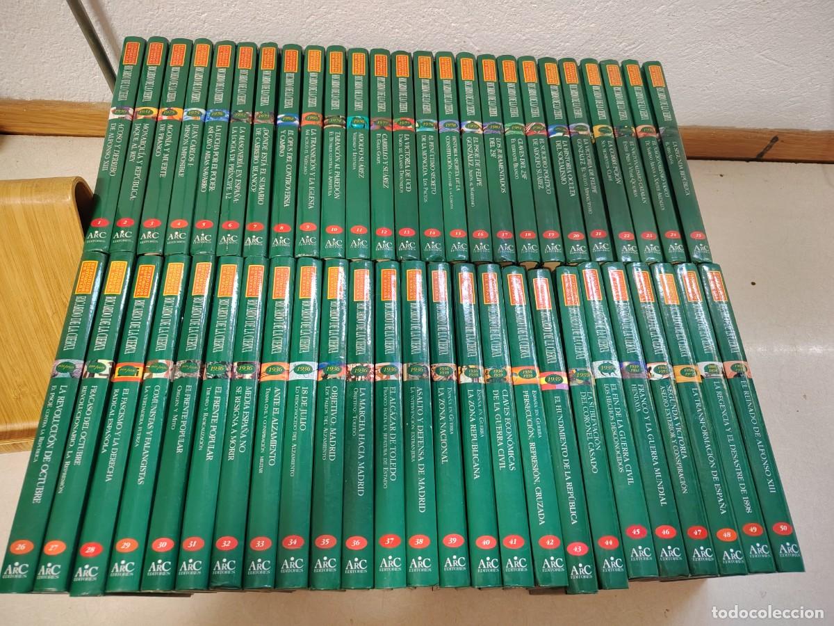 Libros de segunda mano: EPISODIOS HIST&Oacute;RICOS DE ESPA&Ntilde;A. RICARDO DE LA CIERVA. 50 TOMOS. COMPLETA