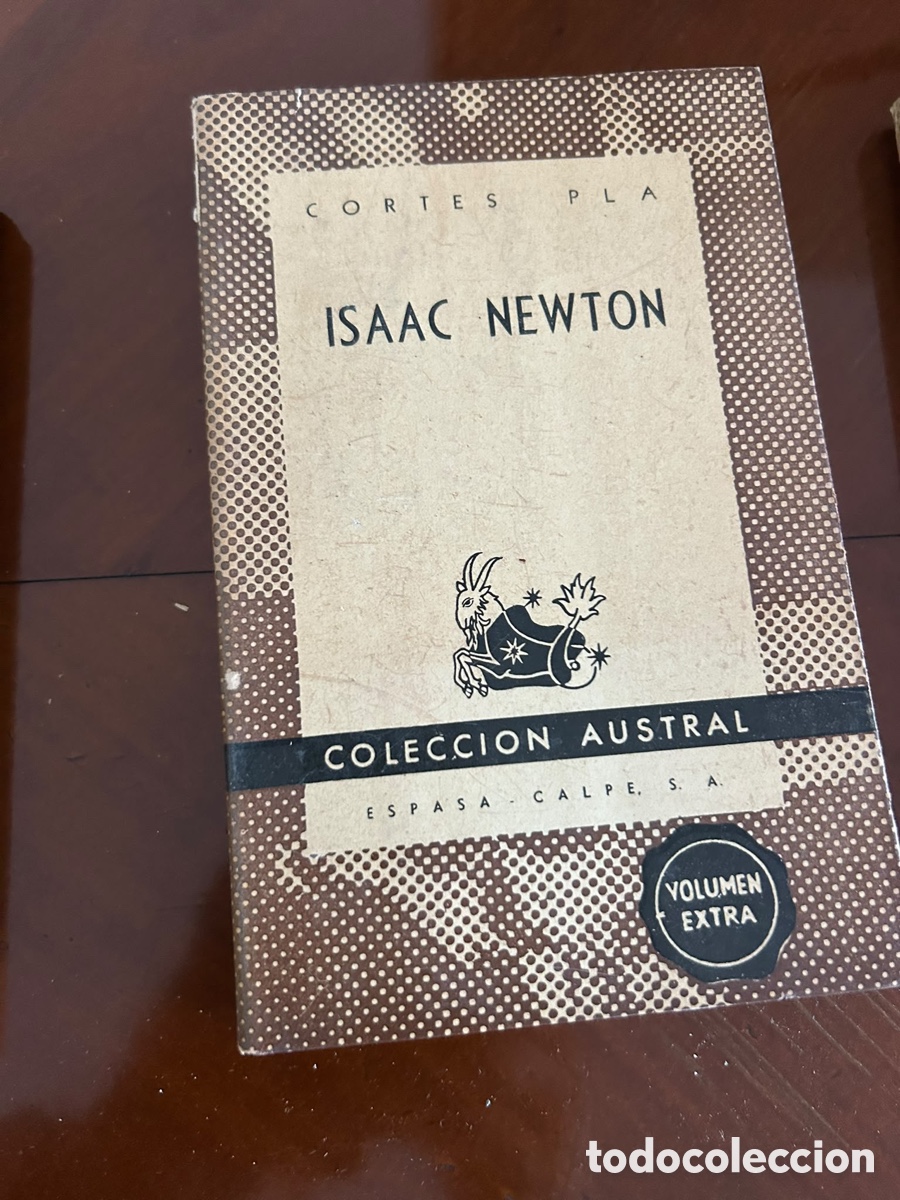 Libros de segunda mano: COLECCI&Oacute;N AUSTRAL. ISAAC NEWTON - Foto 1