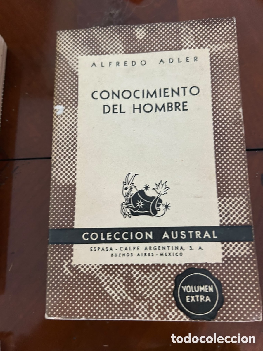 Libros de segunda mano: COLECCI&Oacute;N AUSTRAL. CONOCIMIENTO DEL HOMBRE