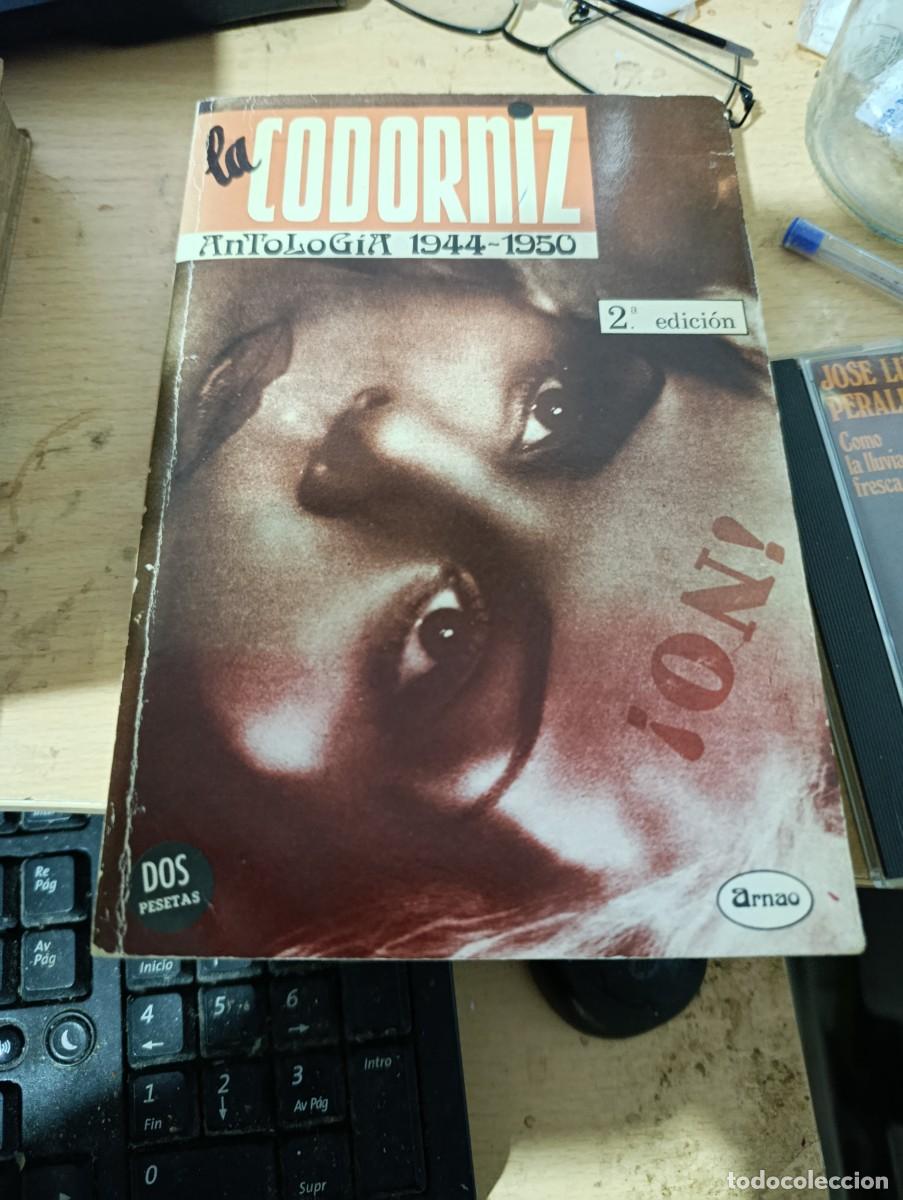 Libros de segunda mano: CODORNIZ. ANTOLOGIA 1944 1950 EST33B2 - Foto 1