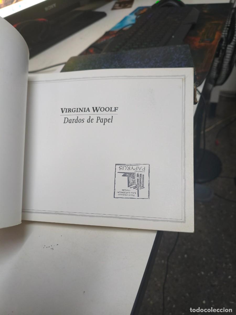 Libros de segunda mano: VIRGINIA WOOLF. DARDOS DE PAPEL. CARTAS ILUSTRADAS. - Foto 2