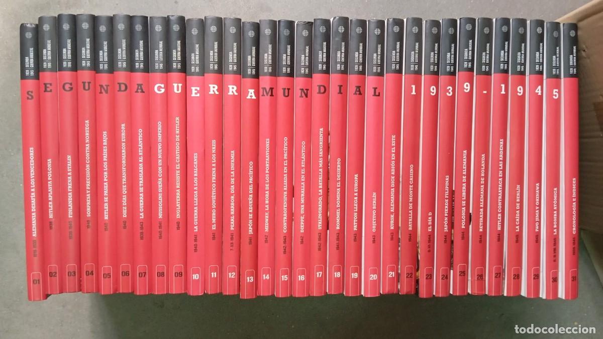 Libros de segunda mano: SEGUNDA GUERRA MUNDIAL (EL MUNDO)- COLECCION ENTERA-tapa dura