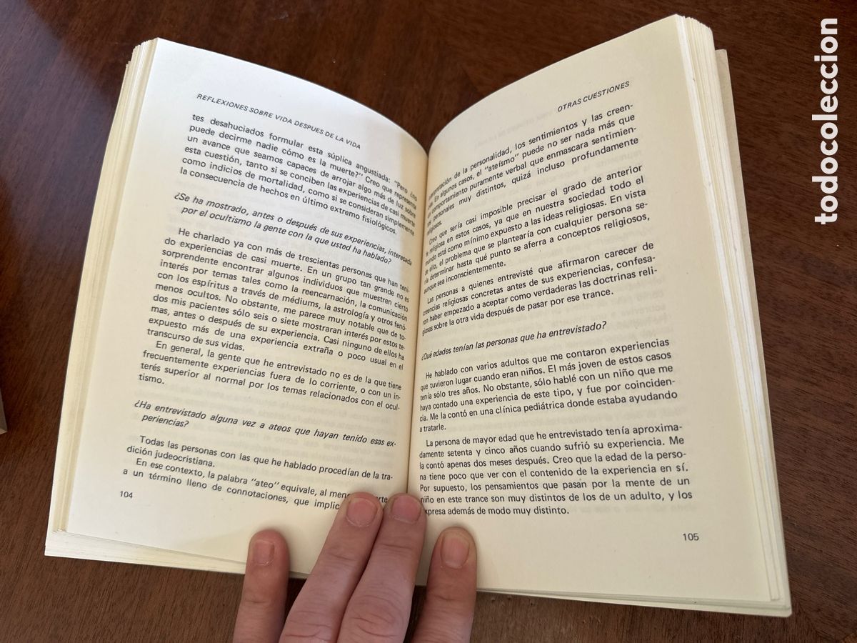 Libros de segunda mano: REFLEXIONES SOBRE VIDA DESPUES DE LA VIDA. - MOODY, Raymond A. - Foto 5