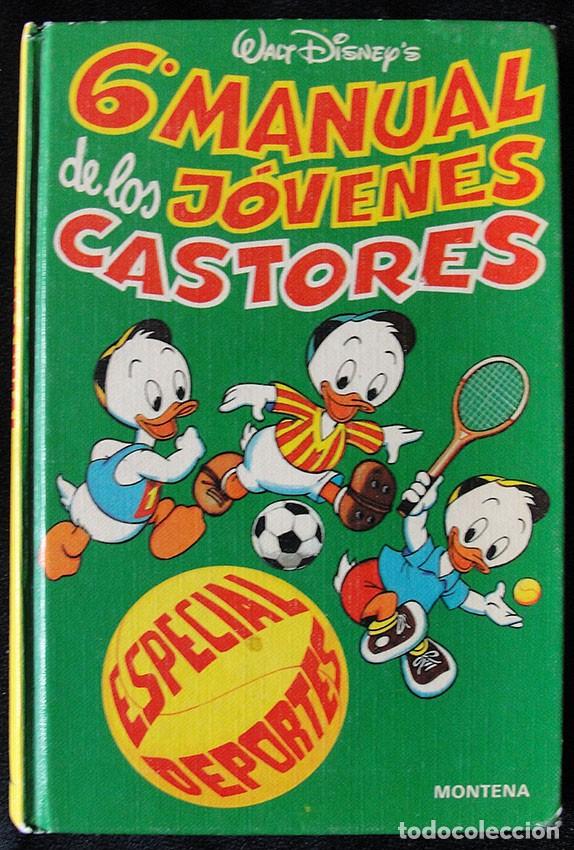 Libros de segunda mano: 6&ordm; MANUAL DE LOS J&Oacute;VENES CASTORES - ESPECIAL DEPORTES -