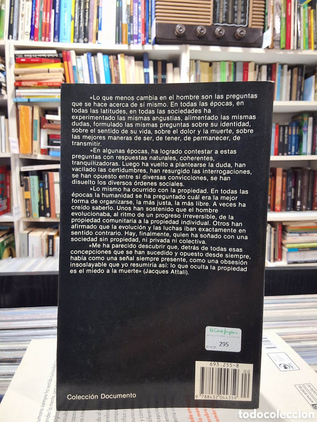 Libros de segunda mano: HISTORIA DE LA PROPIEDAD - JACQUES ATTALI - ENV&Iacute;O DESDE 2,60&euro; - Foto 3