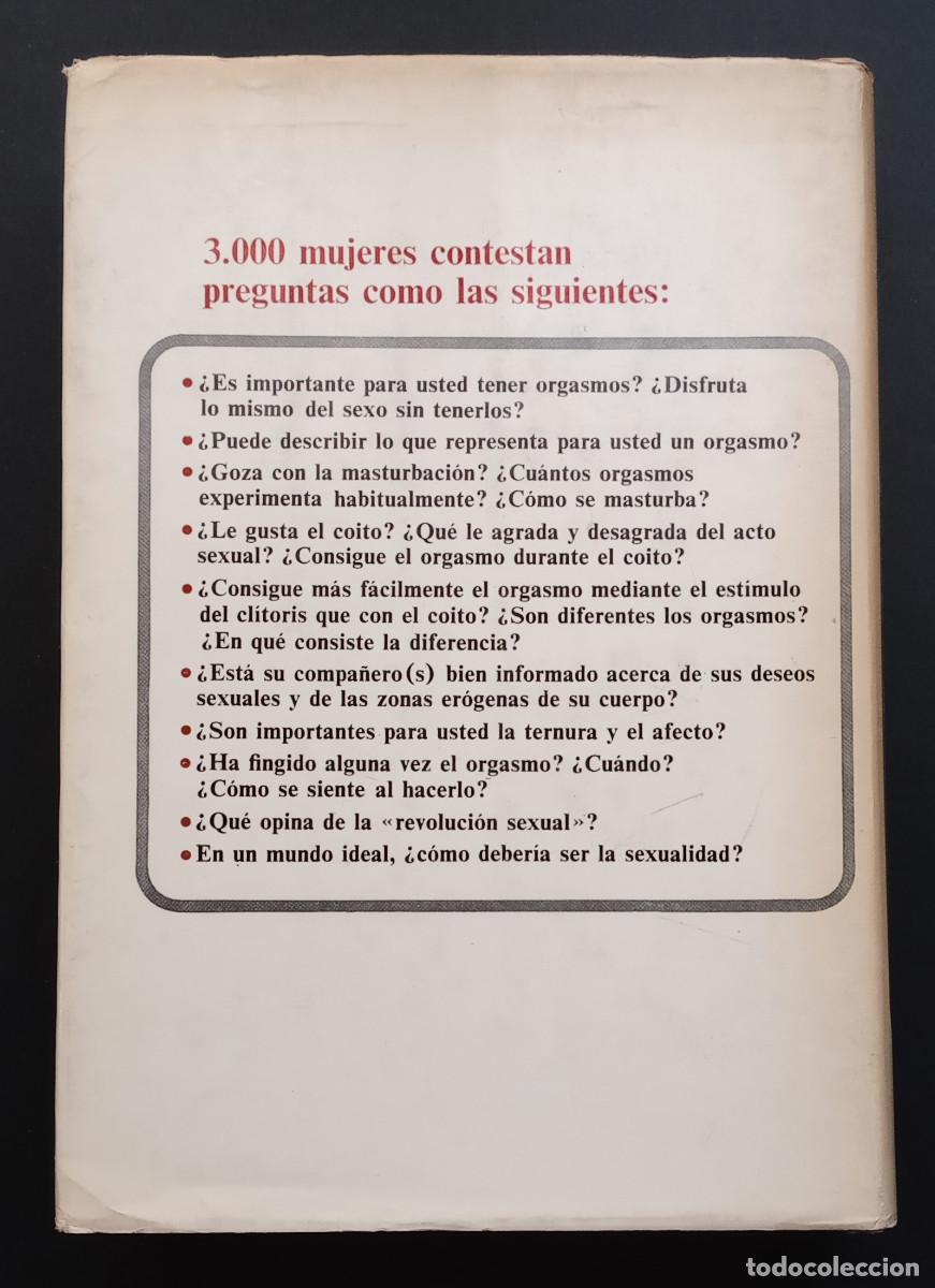 Libros de segunda mano: SHERE HITE - EL INFORME HITE - PLAZA & JAN&Eacute;S - 1977 - Foto 2
