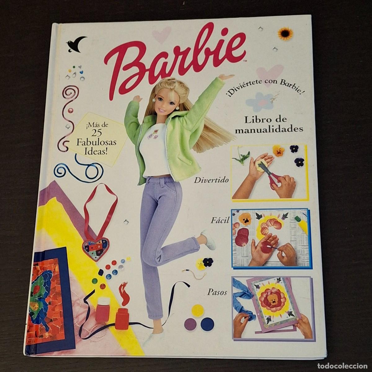 Libros de segunda mano: BARBIE LIBRO DE MANUALIDADES MAS DE 25 FABULOSAS IDEAS - EDICIONES GAVIOTA 2003 - NO MATTEL MU&Ntilde;ECA