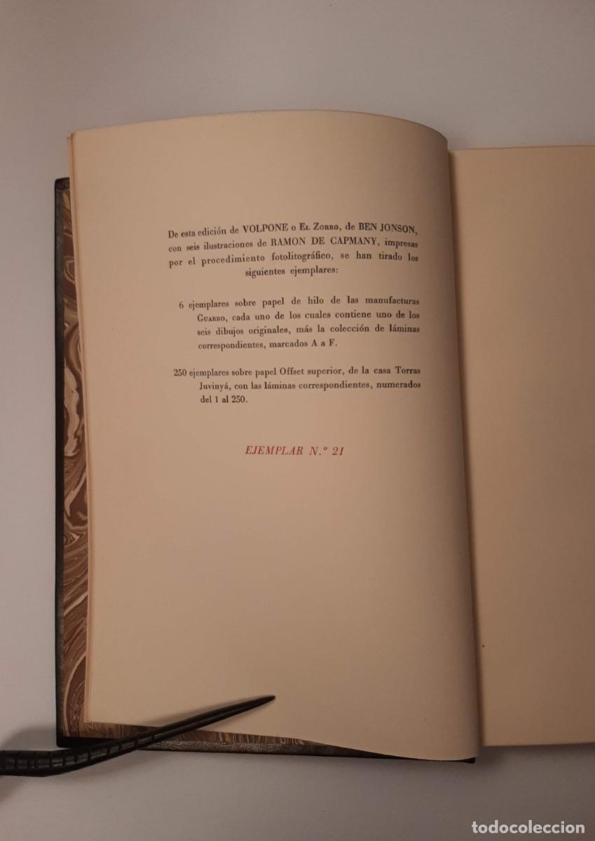 Libros de segunda mano: VOLPONE O EL ZORRO - JONSON, BEN - Foto 4