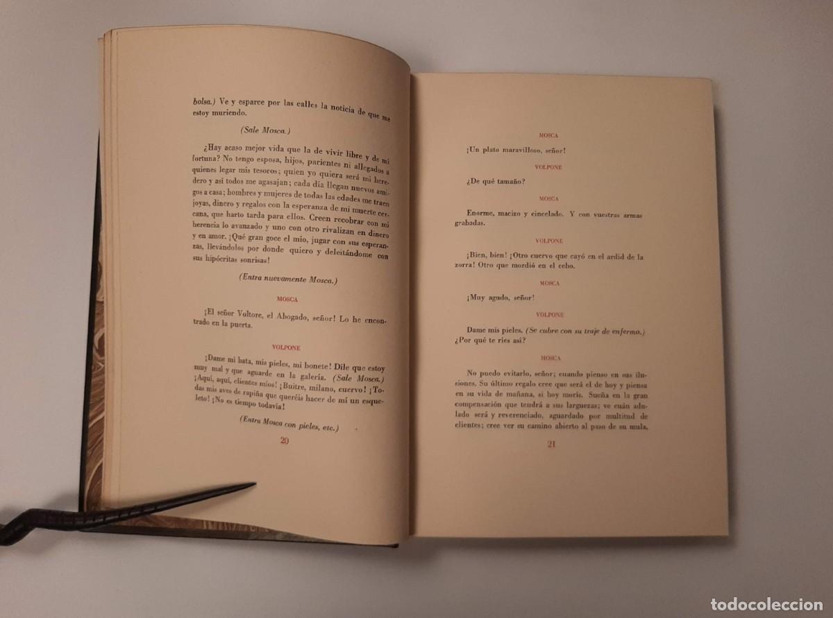 Libros de segunda mano: VOLPONE O EL ZORRO - JONSON, BEN - Foto 7