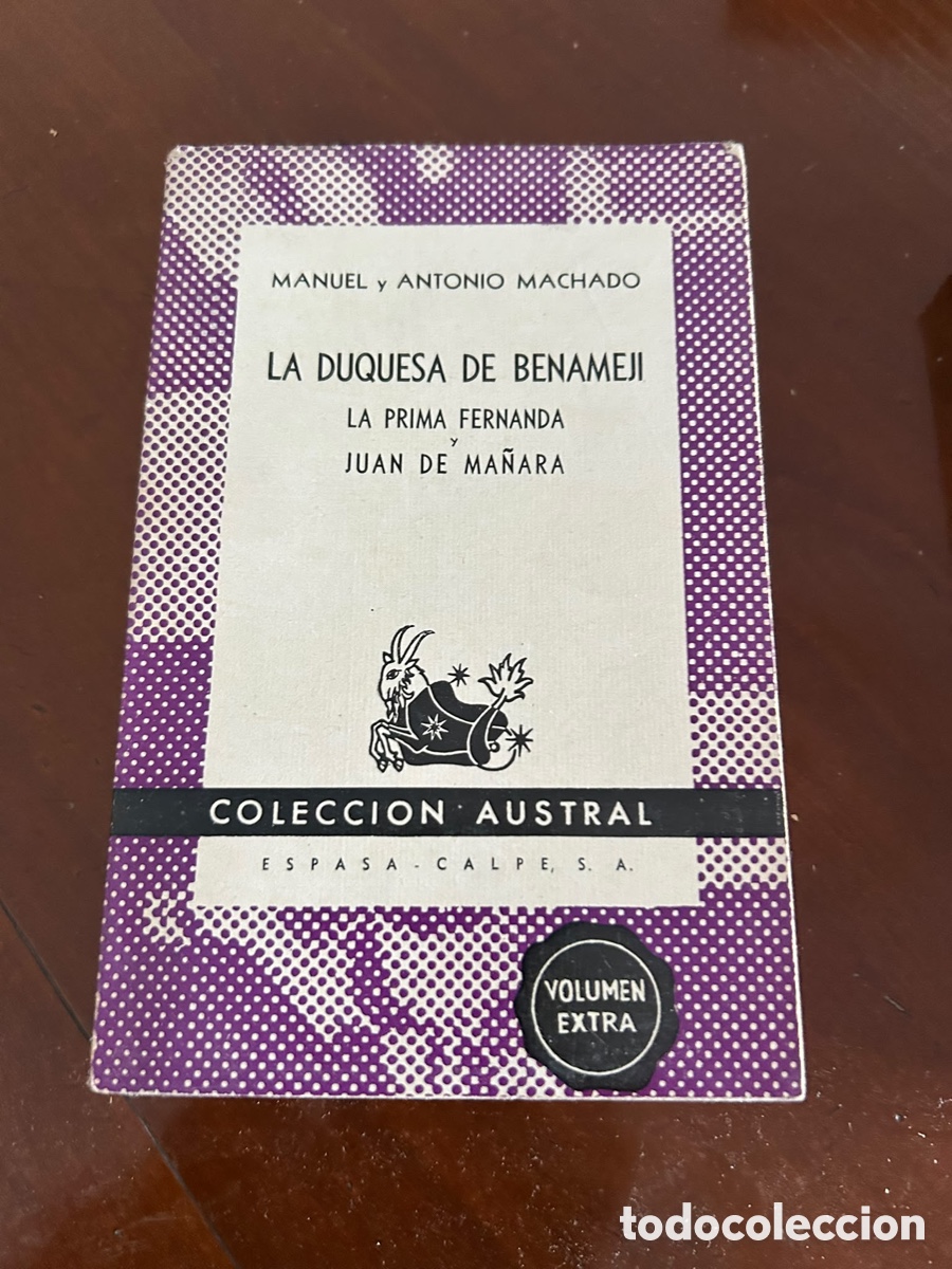 Libros de segunda mano: COLECCI&Oacute;N AUSTRAL. LA DUQUESA DE BENAMEJI.