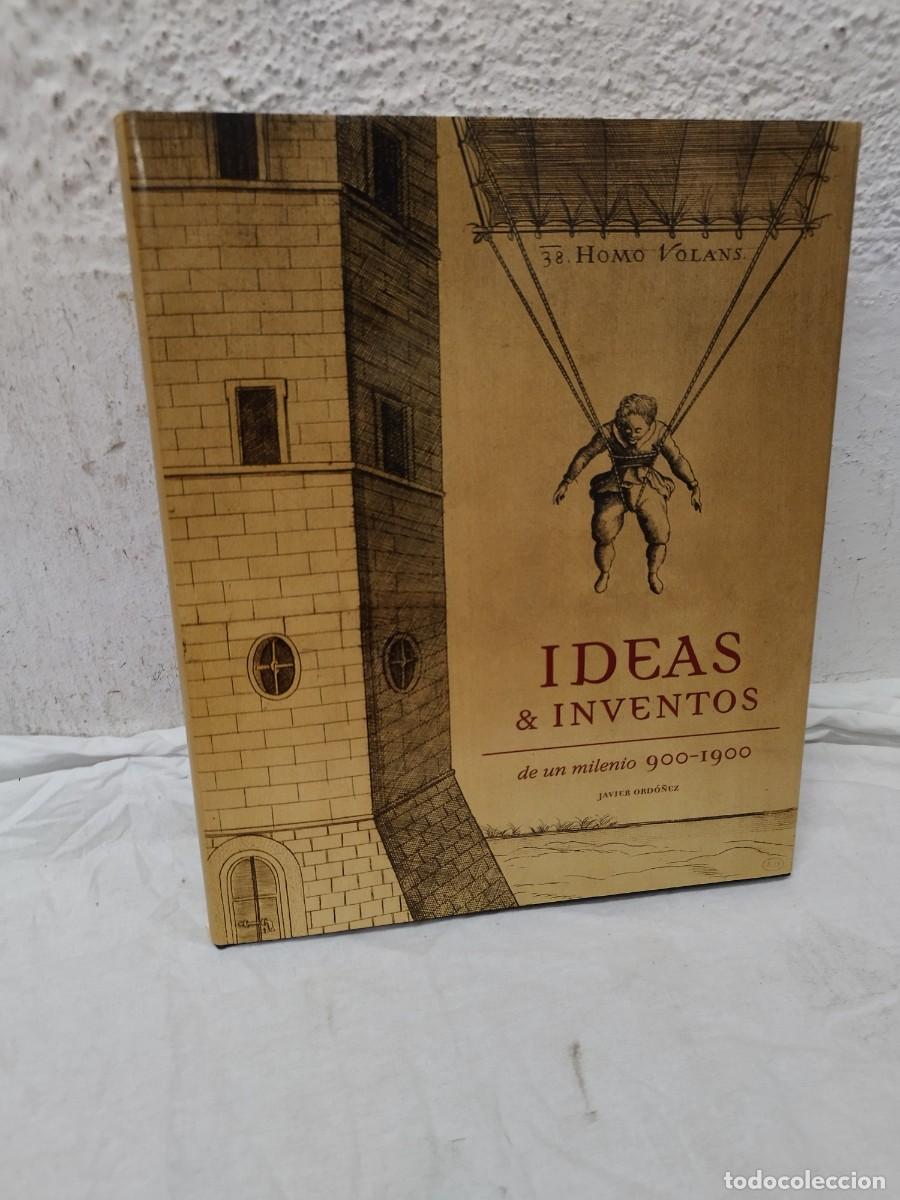 Libros de segunda mano: Libro Ideas & Inventos de un milenio, 900-1900 - Javier Ord&oacute;&ntilde;ez. MAPFRE.