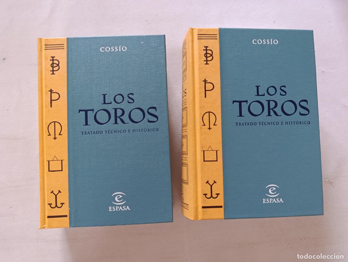 Libros de segunda mano: LOS TOROS - TRATADO TECNICO E HISTORICO TOMO I Y II (1 Y 2) - COSSIO - ESPASA - TAPA DURA (138w)