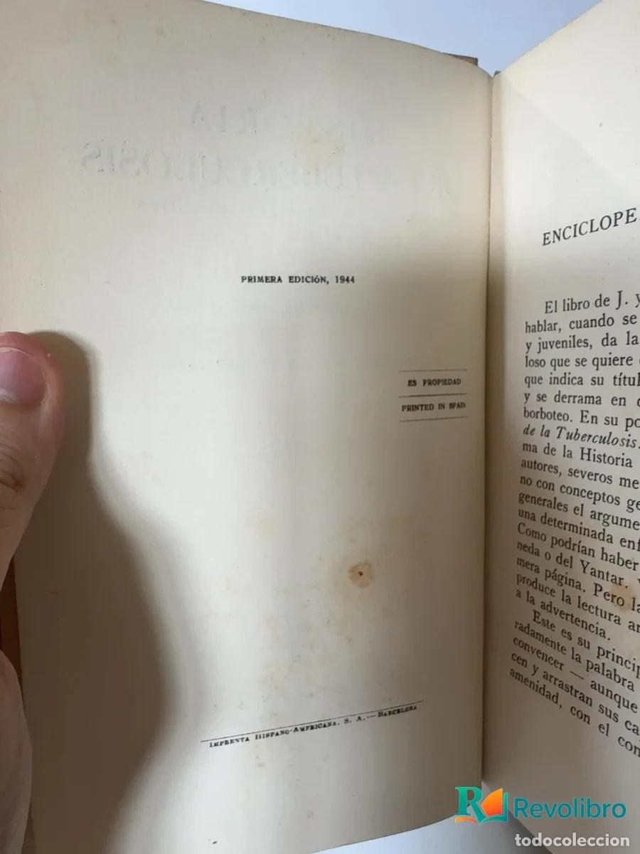 Libros de segunda mano: Historia de la tuberculosis - 1&ordf; edici&oacute;n - J. y A. Oriol Anguera - Foto 3
