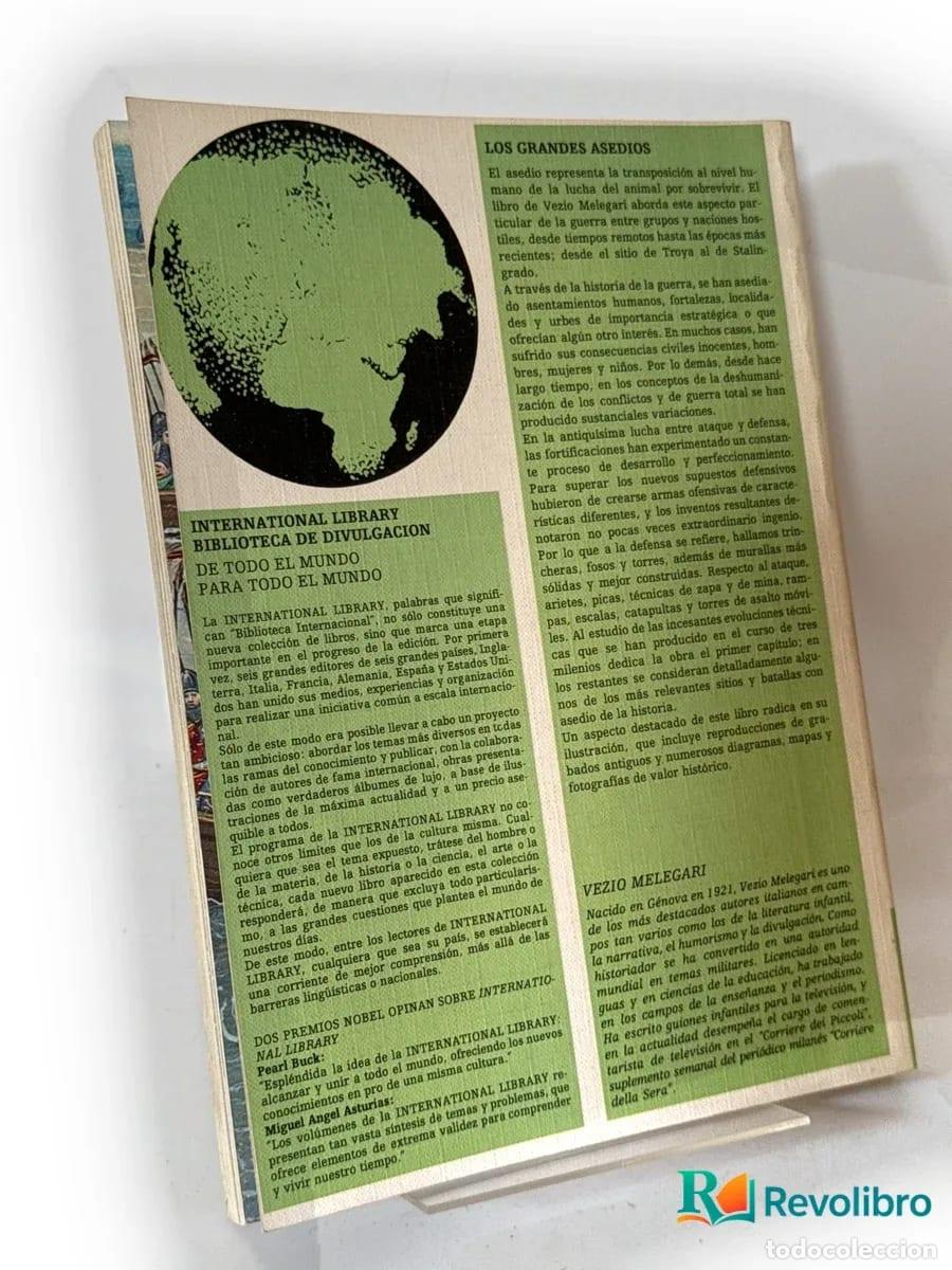 Libros de segunda mano: Los grandes asedios - Vezio Melegari - Foto 2