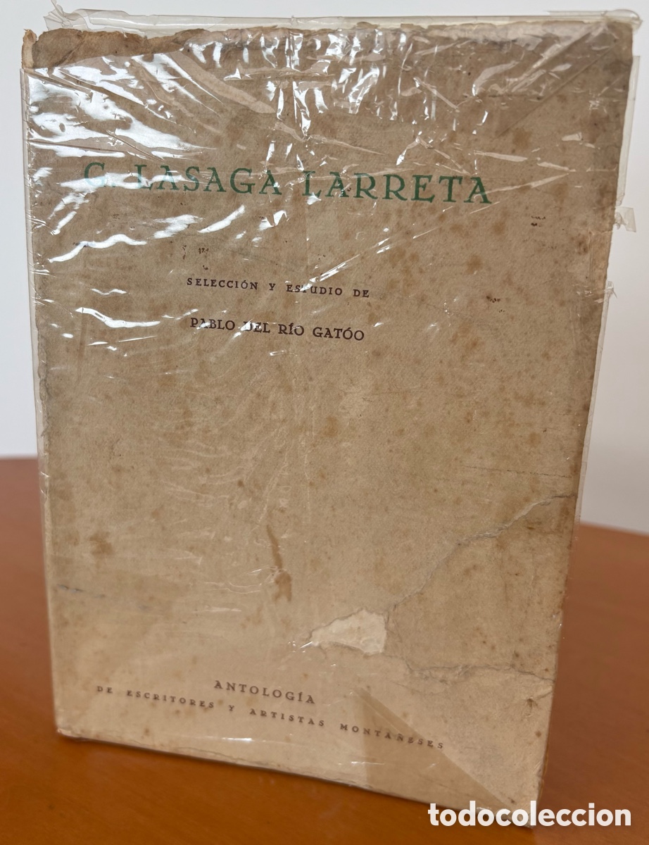 Libros de segunda mano: G. Lasaga Larreta. Selecci&oacute;n y estudio de Pablo del R&iacute;o Gat&oacute;o