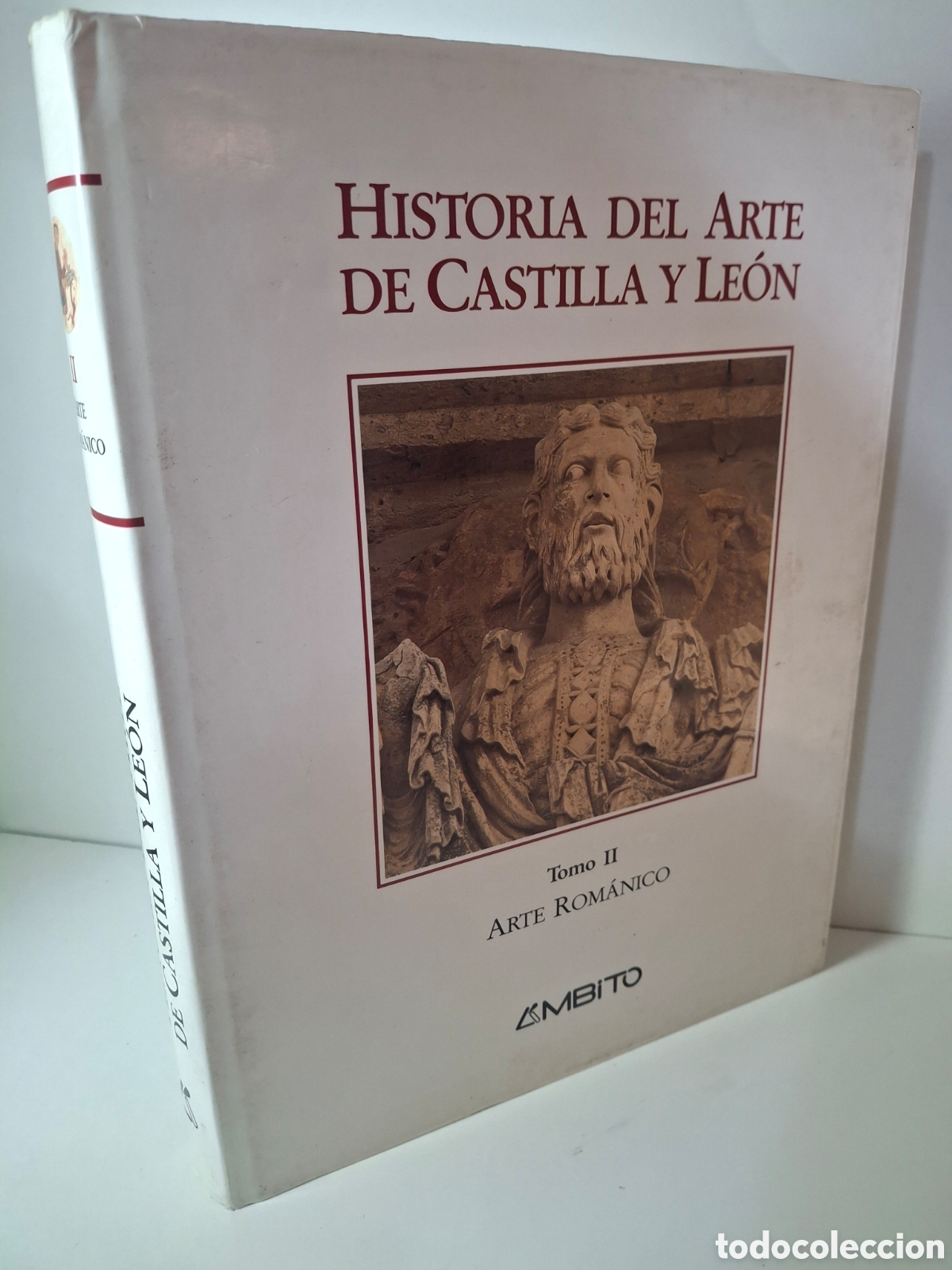 Libros de segunda mano: HISTORIA DEL ARTE DE CASTILLA Y LEON, TOMO II, ARTE ROMANICO, AMBITO EDICIONES, 1994