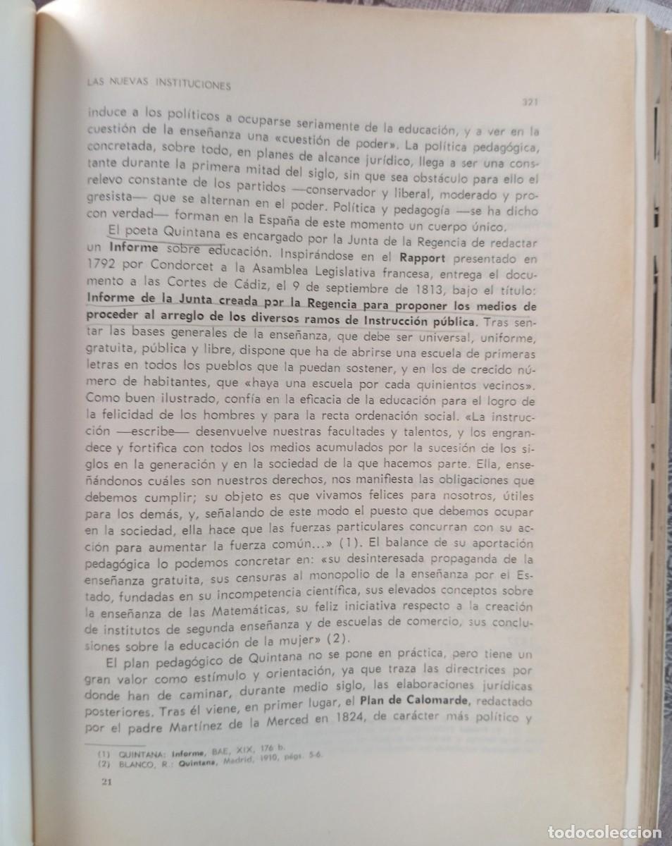 Libros de segunda mano: HISTORIA DE LA EDUCACION - ISABEL GUTIERREZ - Foto 3