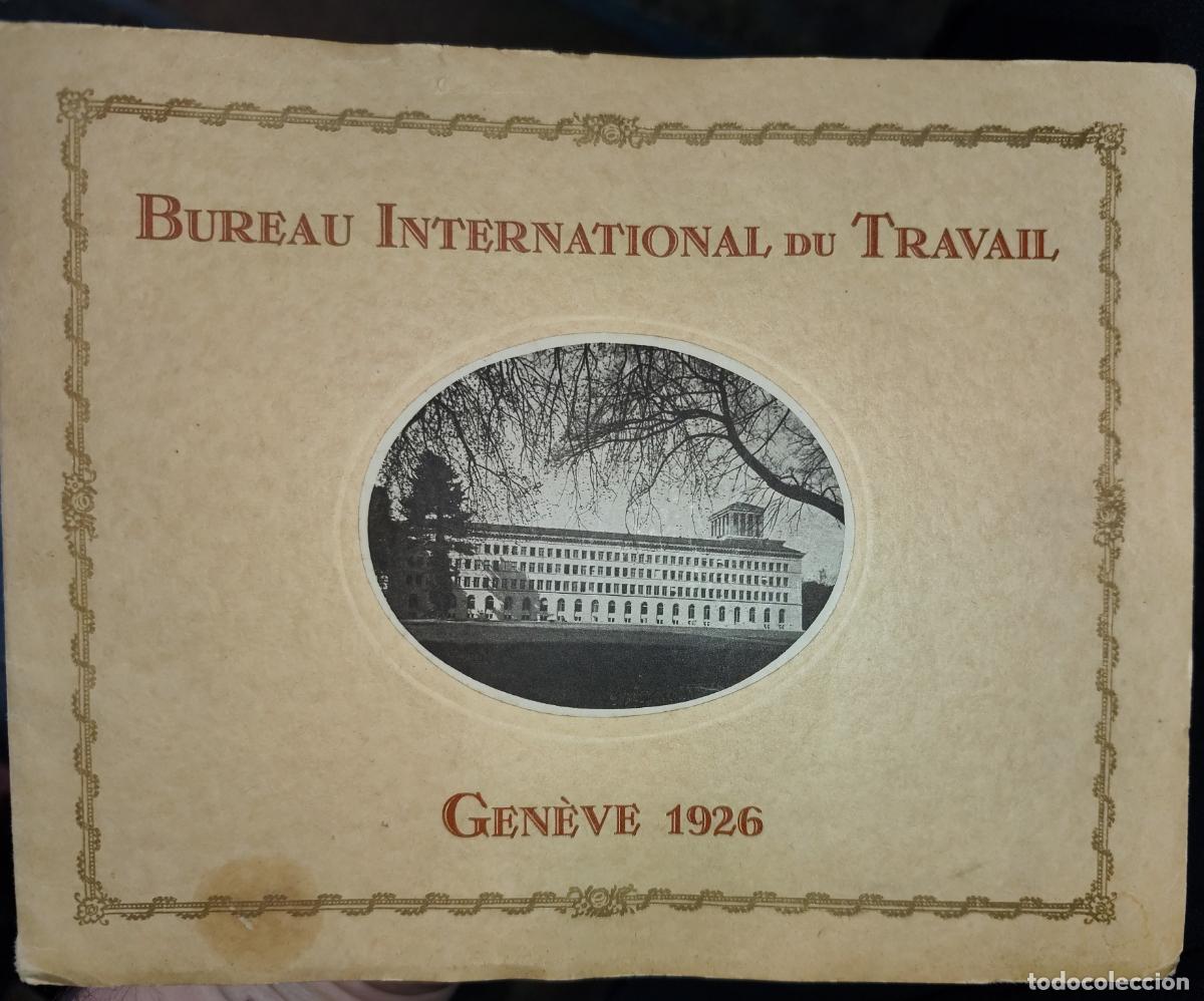 Libros de segunda mano: BUREAU INTERNATIONAL DU TRAVAIL. GEN&Egrave;VE 1926
