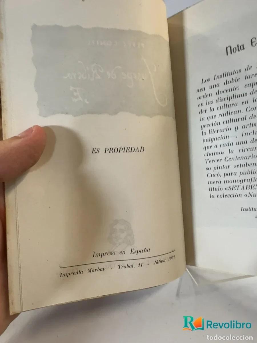 Libros de segunda mano: El Josepe de Ribera - P&eacute;rez Contel - Foto 2