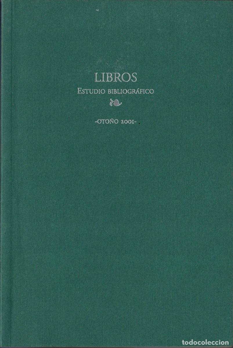 Libros de segunda mano: Libros, Estudio Bibliogr&aacute;fico. Oto&ntilde;o 2001 - Foto 1