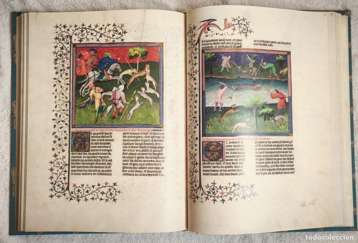 Libros de segunda mano: FACSIMIL Libro de la Caza de Gast&oacute;n Febus - Foto 2