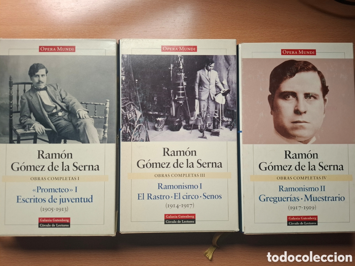 Libros de segunda mano: RAMON G&Oacute;MEZ DE LA SERNA. OBRAS COMPLETAS - Foto 1