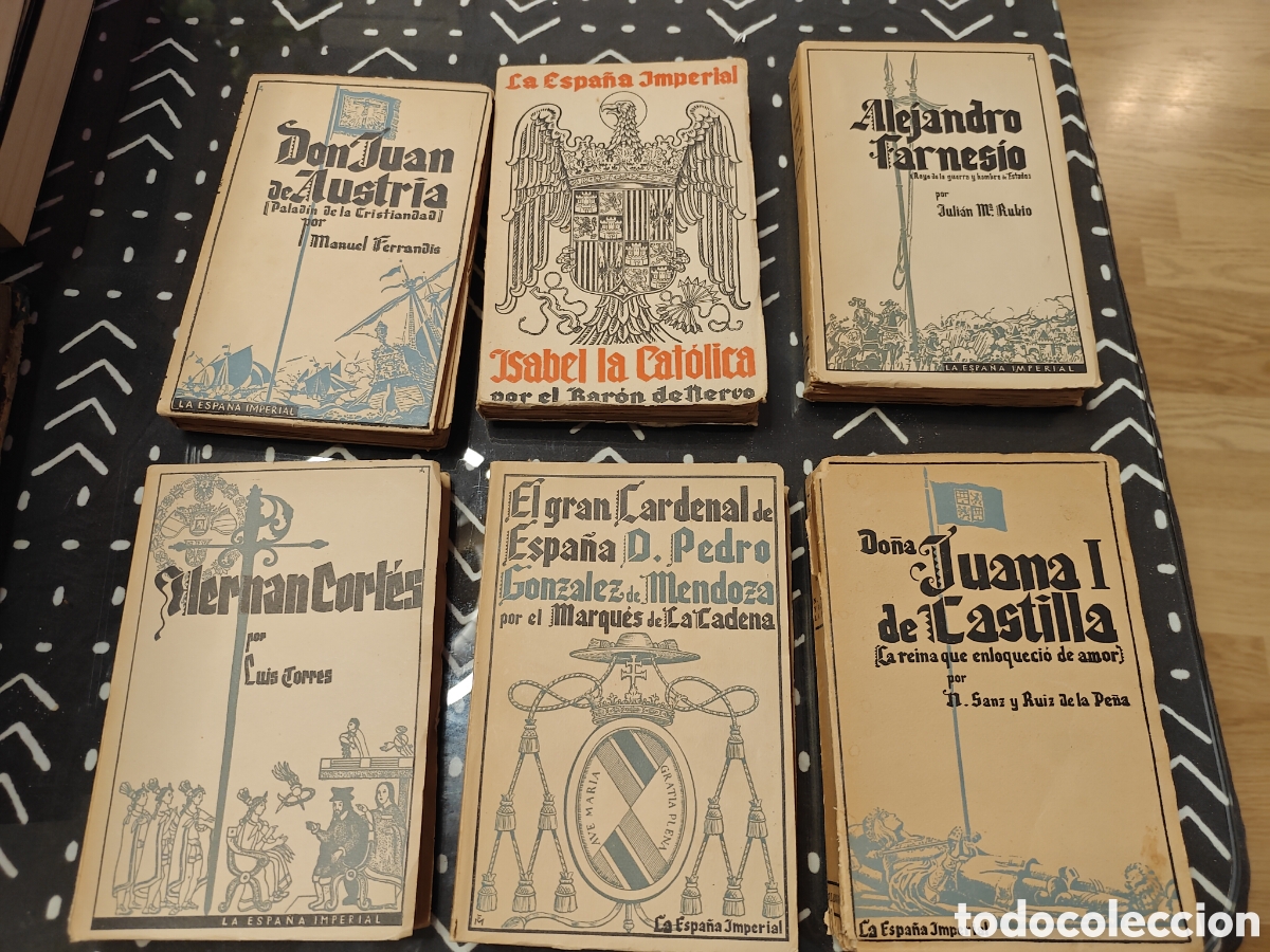 Libros de segunda mano: LA ESPA&Ntilde;A IMPERIAL &ndash; LOTE 6 VOL&Uacute;MENES &ndash; EDICIONES LUZ 1938-1939
