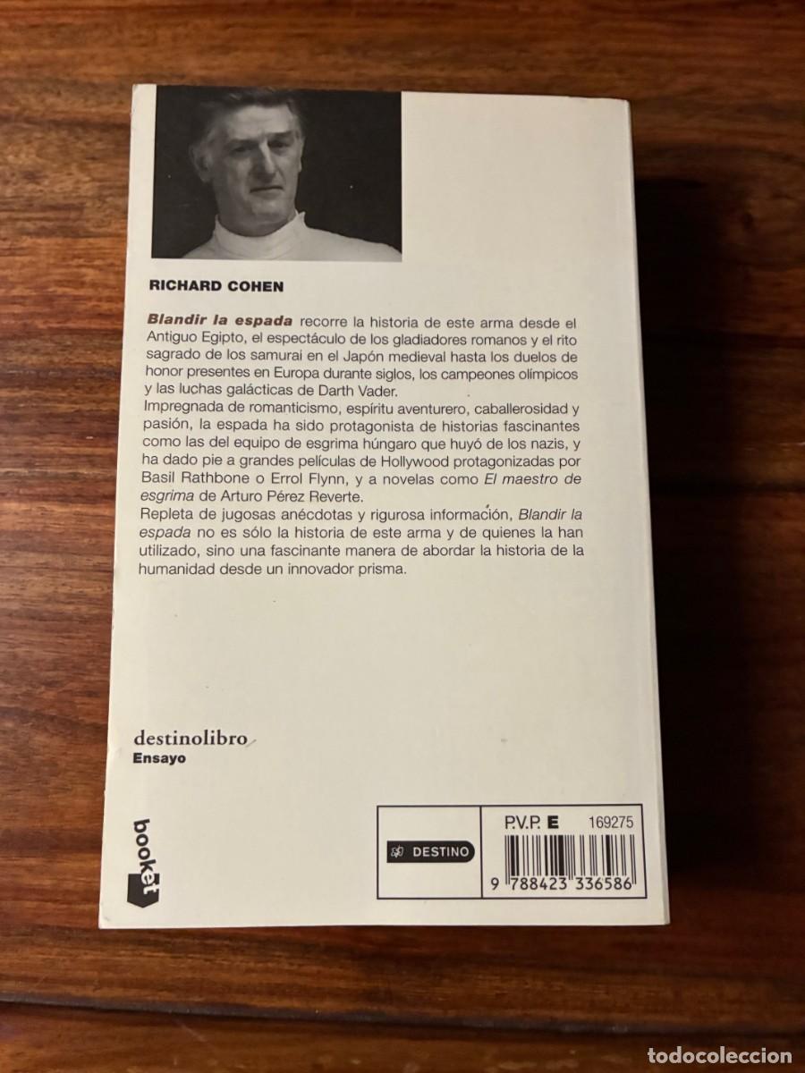 Libros de segunda mano: Blandir la espada. Richard Cohen. Destino - Foto 2